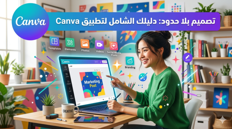 سحر التصميم بين يديك: كيف تصمم صوراً وفيديوهات احترافية باستخدام Canva مجاناً؟
