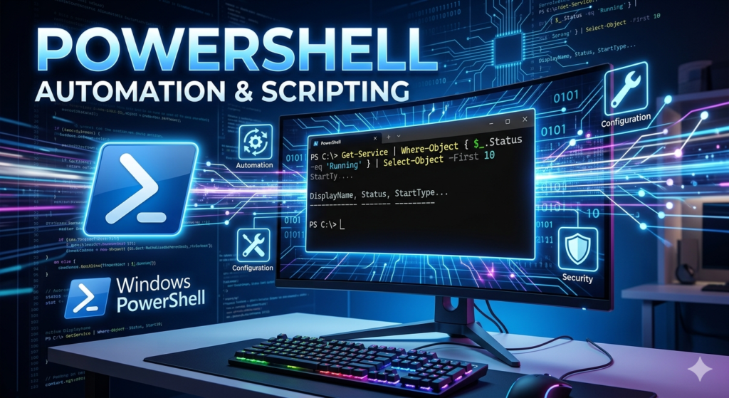 ماذا تعرف عن مايكروسوفت باور شال (Microsoft PowerShell): الأداة الأقوى للمبرمجين ومديري الأنظمة؟
